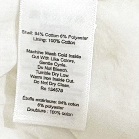 NWT Vineyard Vines Large Lurex Dobby Flounce Skirt - Picture 7 of 7